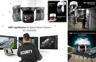 Idis PTZ cameras with AI-powered auto-tracking