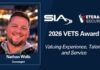 Nathan Wells to receive inaugural SIA VETS Award