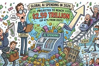 Gartner predicts $2.59 trillion worldwide AI spend for 2026