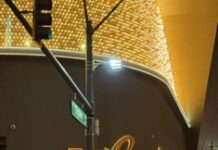 ISS SecurOS Soffit enhances Las Vegas pedestrian safety