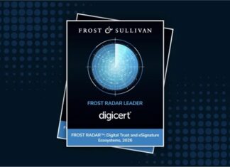 Digicert recognised by F&S as top tier digital trust leader